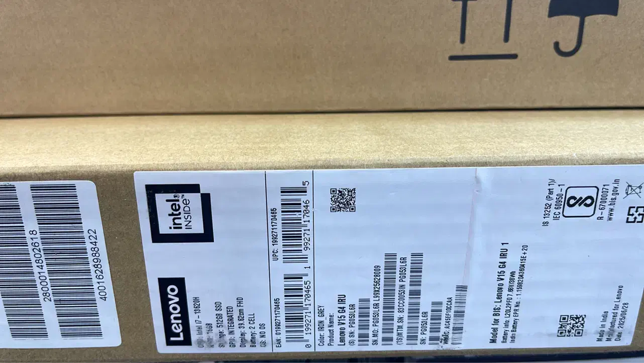 لپ تاپ لنوو V15 G4 IRU i7 آکبند با ۱۸ ماه گارانتی|رایانه همراه|تهران, گیشا|دیوار