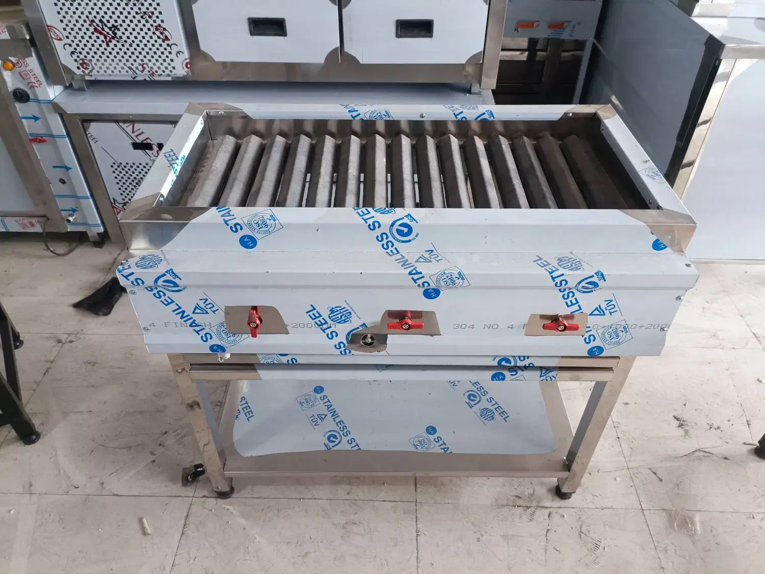 کباب پز گازی صنعتی|اجاق گاز و لوازم برقی پخت‌وپز|رباط‌کریم, شهرک صنعتی ده‌حسن|دیوار