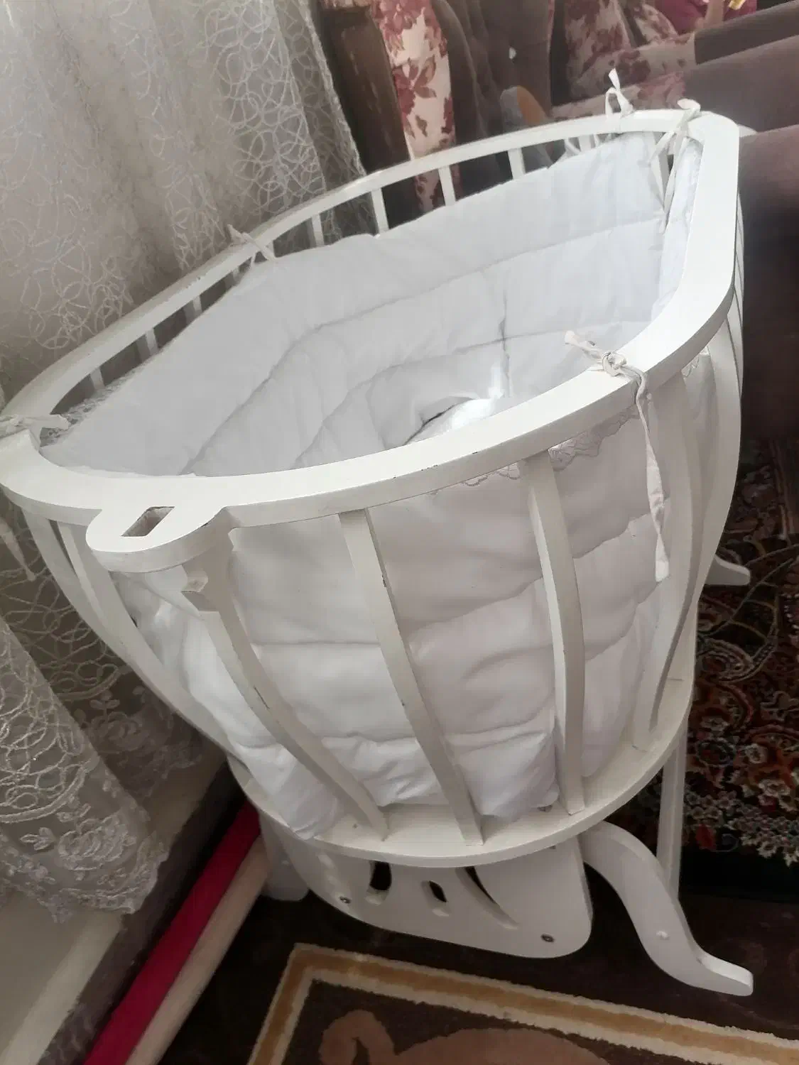 تخت گهواره کودک|تخت و صندلی بچه|ری, هاشم‌آباد|دیوار