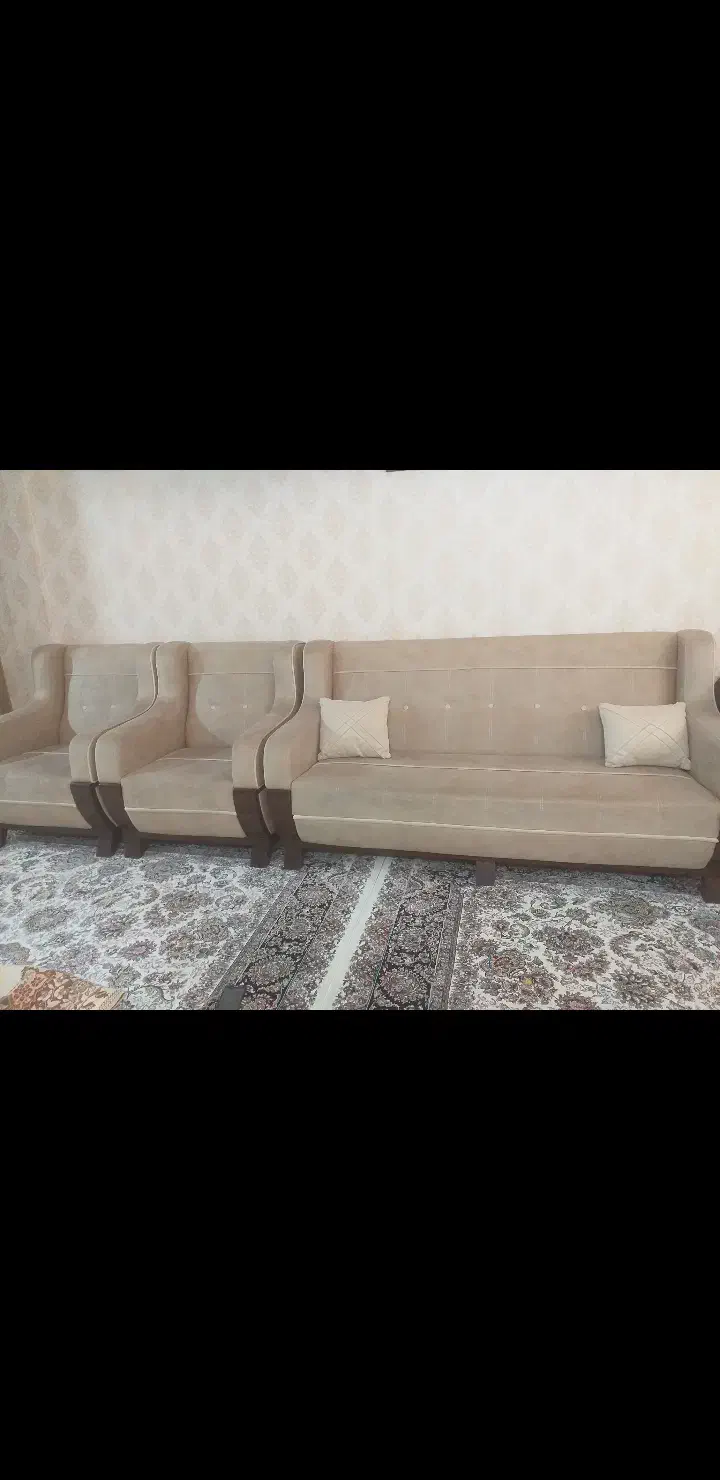 مبل راحتی ۷نفره|مبلمان خانگی و میز عسلی|همدان, |دیوار