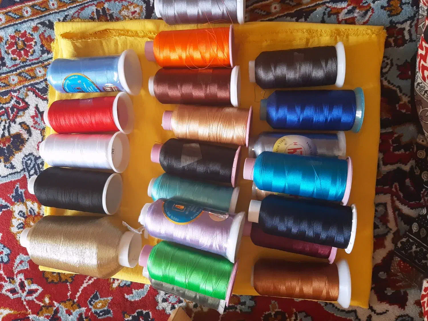 نخ گلدوزی|لوازم خیاطی و بافتنی|تهران, شکوفه|دیوار