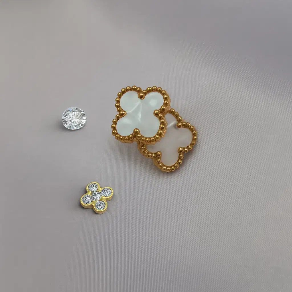 انگشتر و گوشواره ونکلیف|جواهرات|اراک, |دیوار