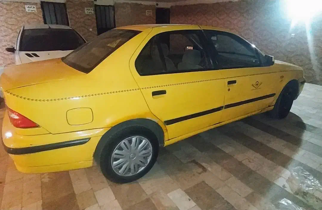 سمند تاکسی گردشی تهران مدل ۹۵|خودرو سواری و وانت|مشکیندشت, |دیوار