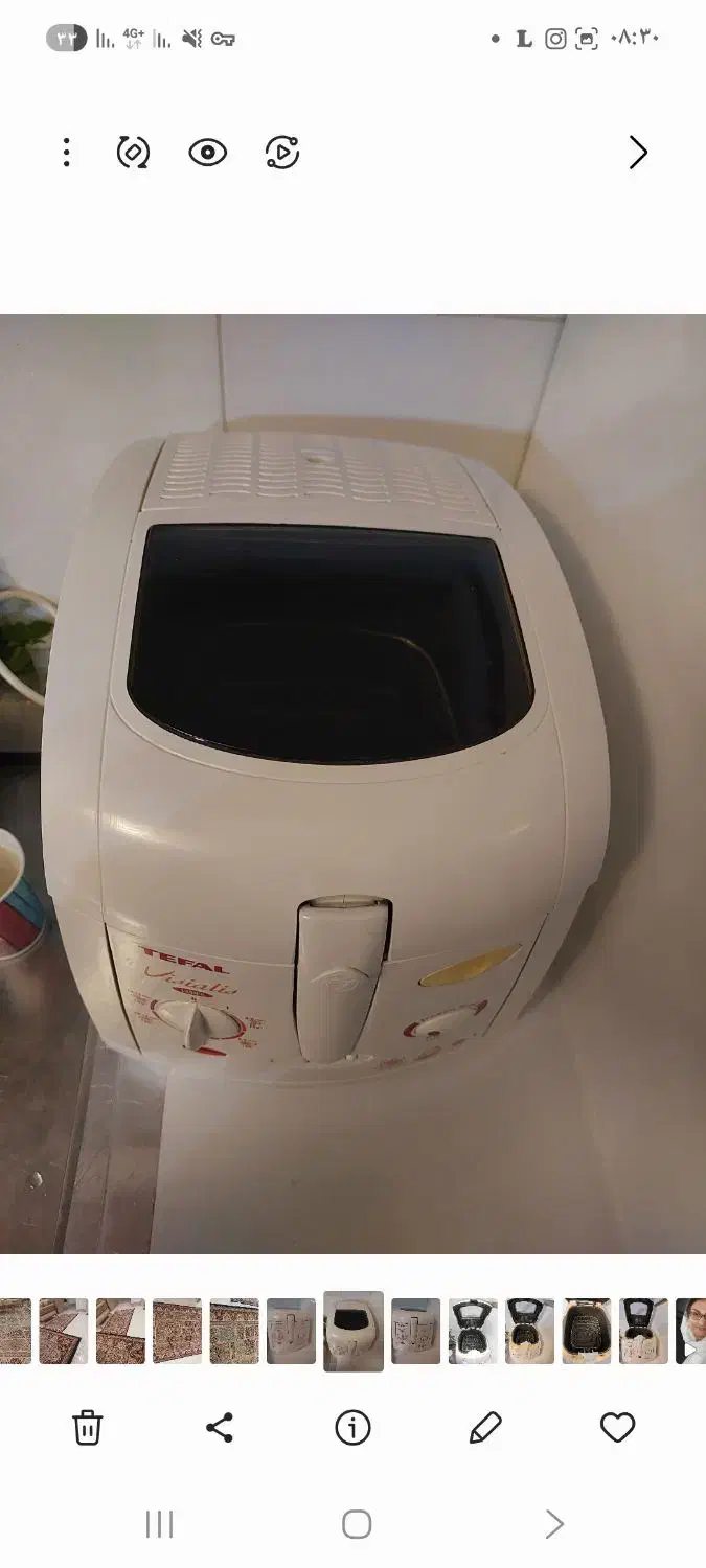 سرخکن تفال فرانسه|اجاق گاز و لوازم برقی پختوپز|تهران, چیتگر شمالی|دیوار