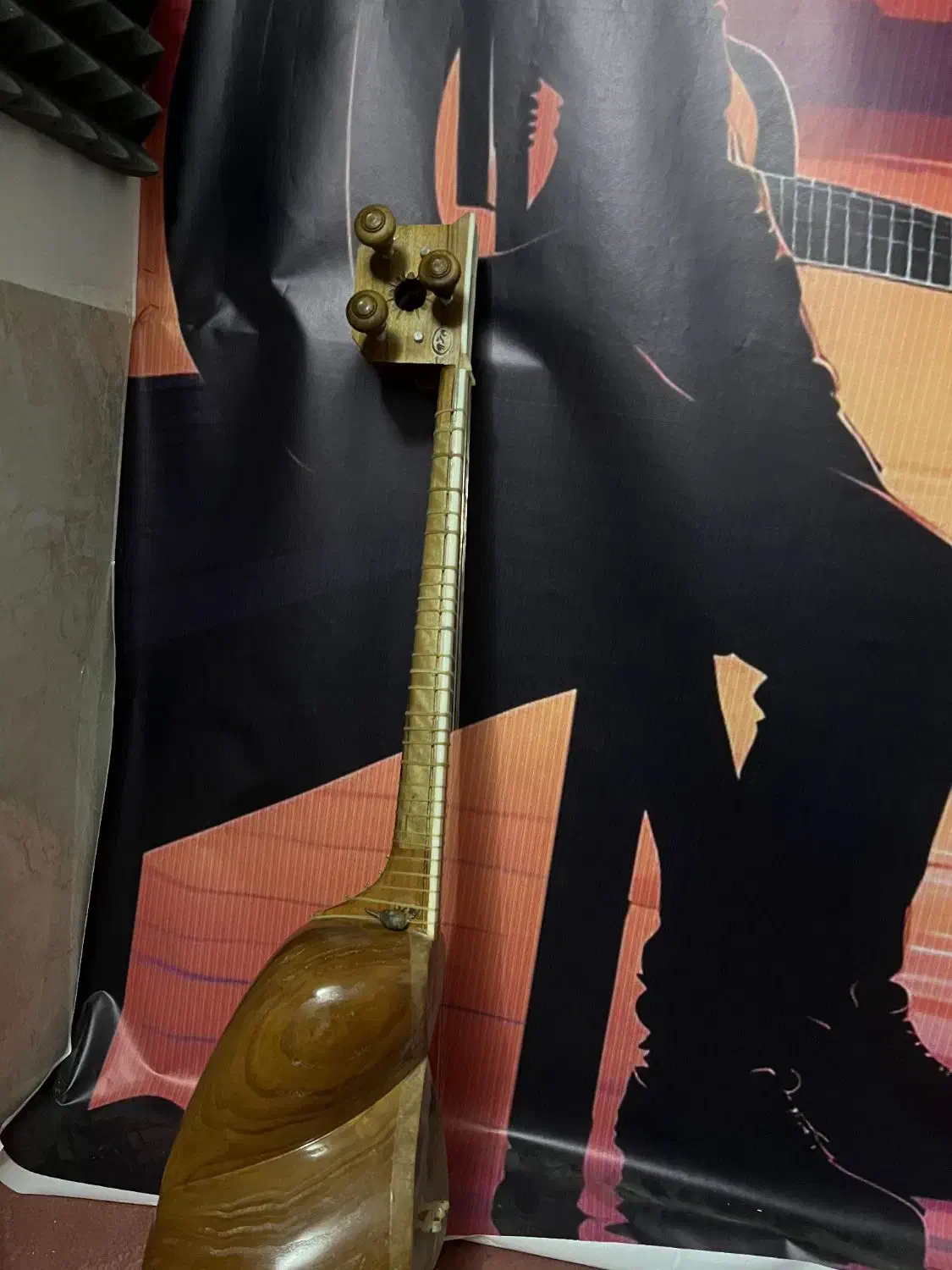 تار خوش ساخت خوش صدا استاد ملایری تهران|سازهای سنتی|قوچان, |دیوار