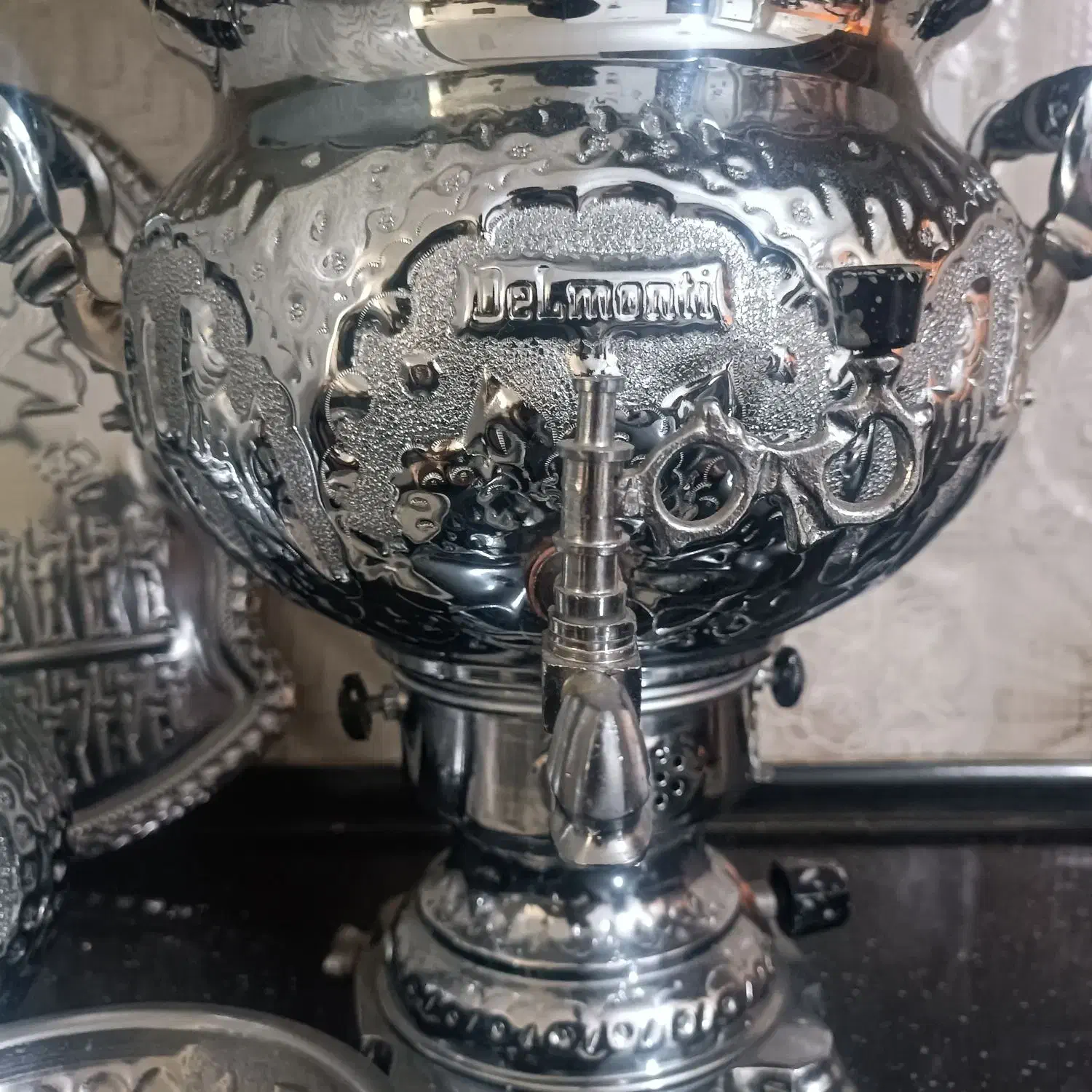 سماور گازی دلمونتی 7 لیتری|سماور، چای‌ساز، قهوه‌ساز|مشهد, نوید|دیوار