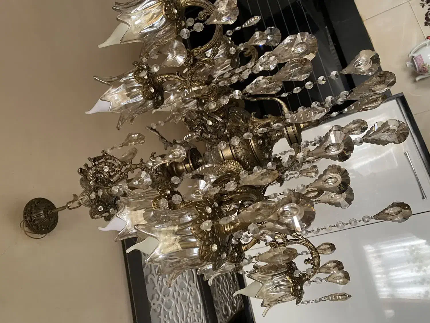 لوستر|لوستر و چراغ آویز|تهران, افسریه شمالی|دیوار