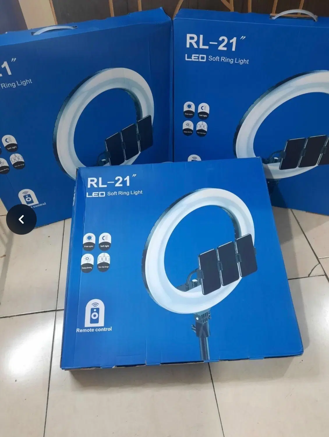 رینگ لایت RL21 اورجینال|دوربین عکاسی و فیلمبرداری|اهواز, کیان اباد|دیوار