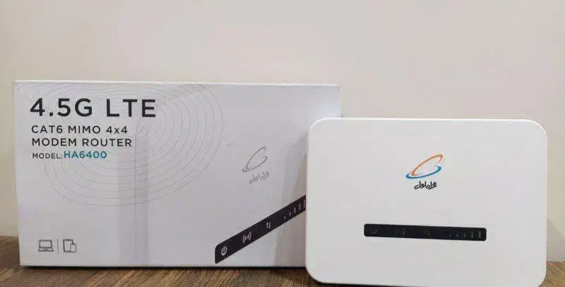 مودم. 4.5g ha6400 همراه اول 70gig بسته یک ساله|مودم و تجهیزات شبکه|اهواز, کیانپارس |دیوار
