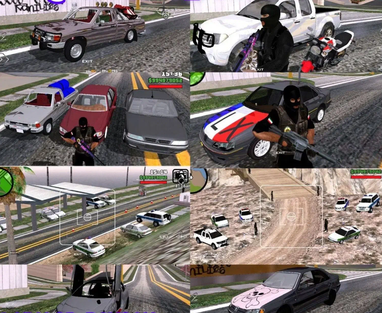 جی تی ای ایرانی دو نمونه|کنسول، بازی ویدئویی و آنلاین|دلگان, |دیوار