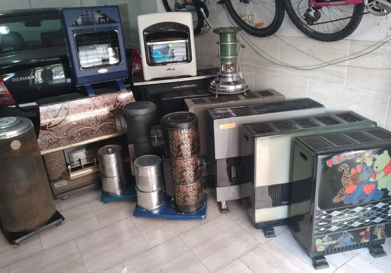 انواع مختلف بخاری (آدرس نوشتم) نقد و چک|بخاری، هیتر، شومینه|زنجان, |دیوار