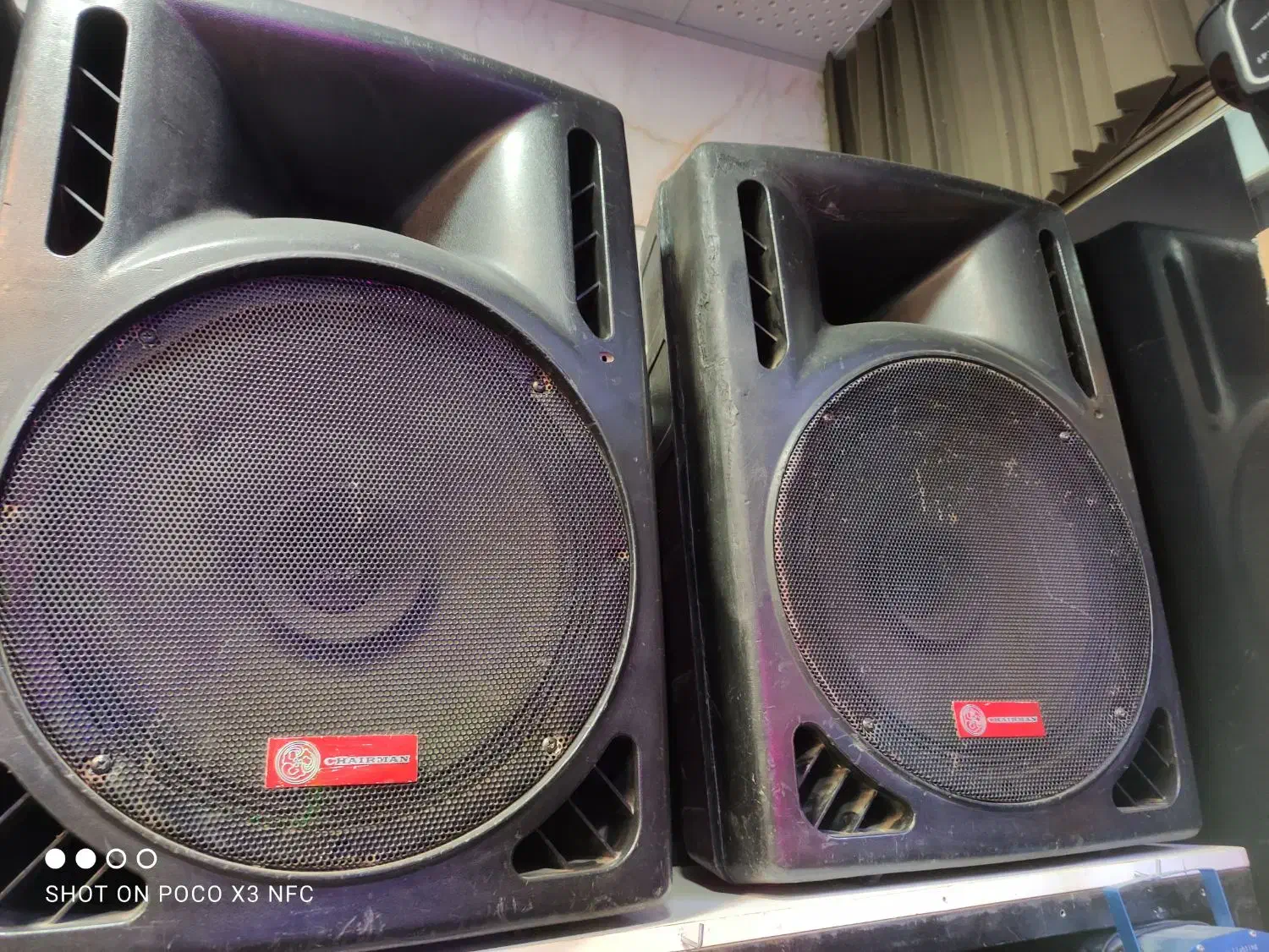 یک جفت باند ۱۵پسیو ویک عدد ۱۲ اینچ|سیستم صوتی خانگی|سمنان, |دیوار