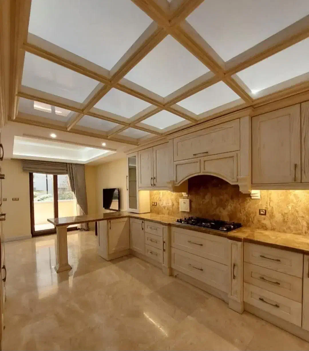 ۱۲۰متر مهندسی*تکواحدی*کلید نخورده*شاهکار معماری|فروش آپارتمان|تهران, جنت‌آباد جنوبی|دیوار