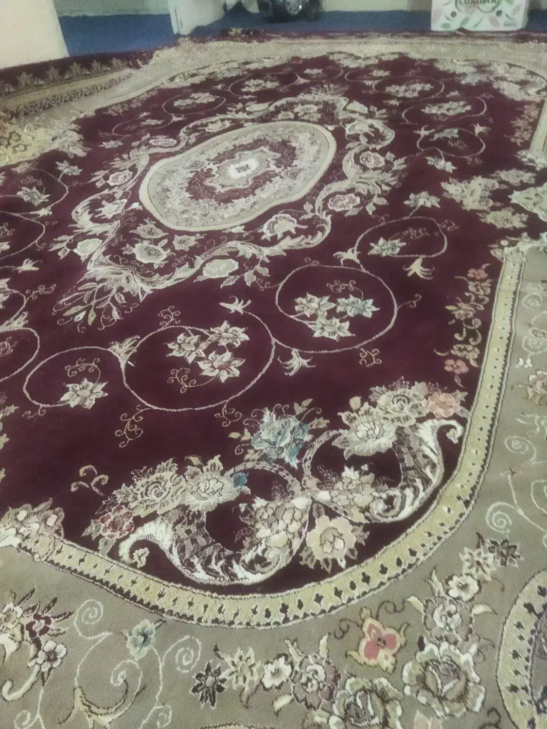 فرش ۱۲ متر جفت زرشکی|فرش|قم, شهرک سازمان آب|دیوار