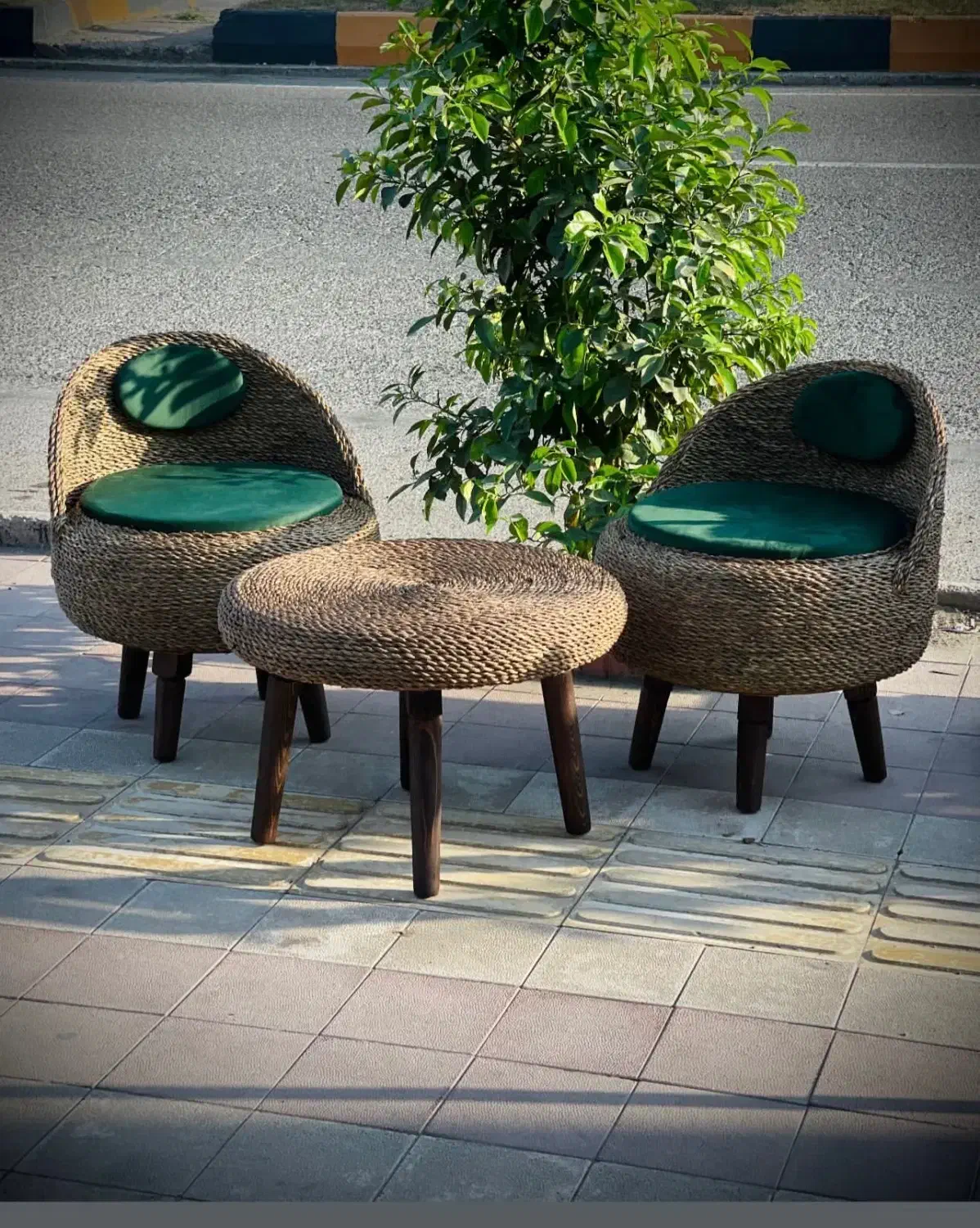 صندلی حصیری|مبلمان خانگی و میز عسلی|لاهیجان, گلستان|دیوار