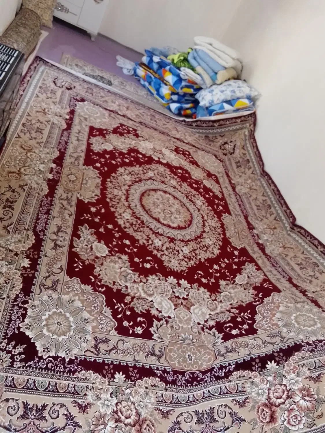 دو عدد فرش ۱۲متری سالم و تمیز|فرش|پیرانشهر, |دیوار