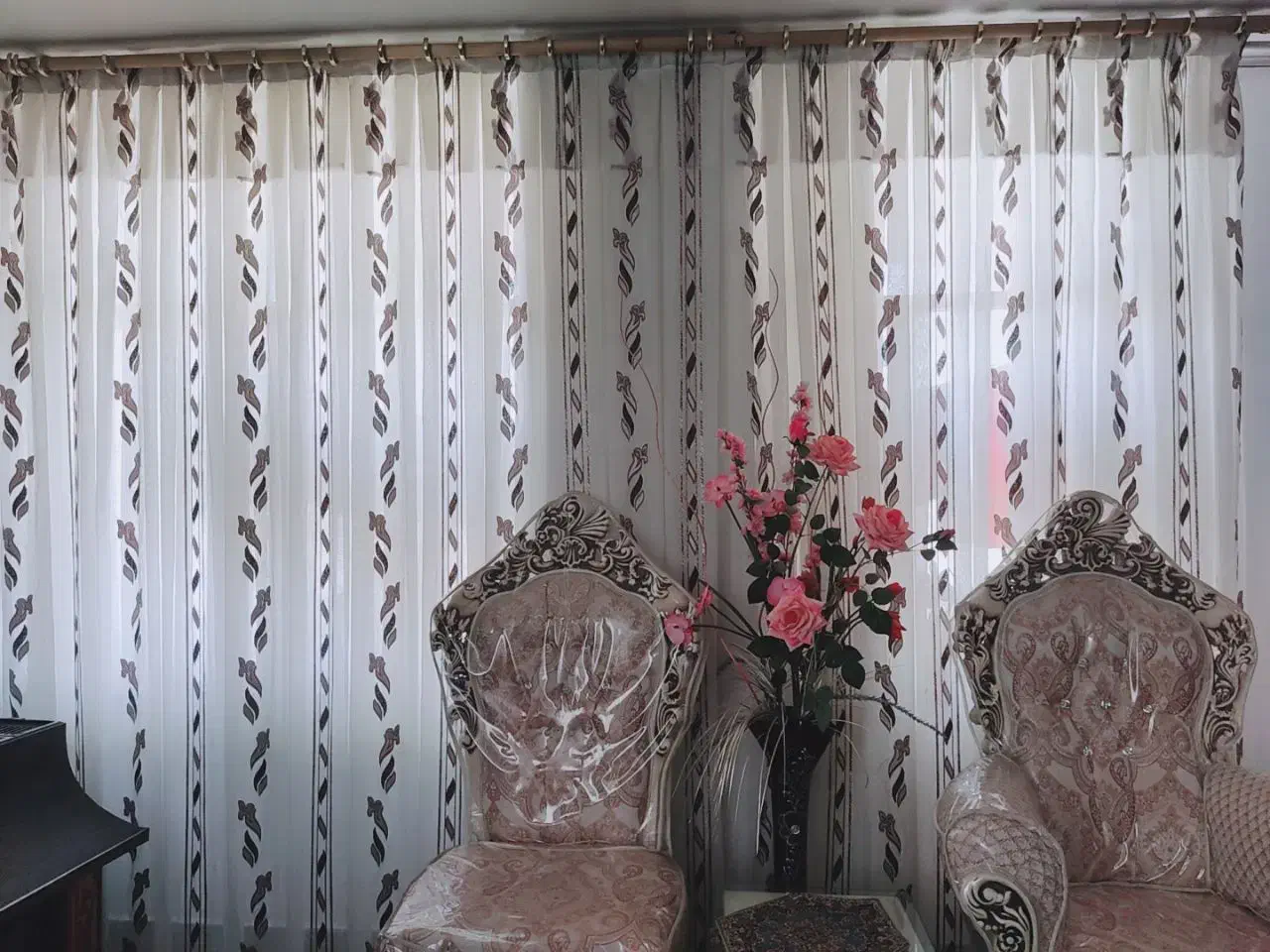 پرده پذیرایی و فرش|پرده، رانر، رومیزی|تهران, افسریه شمالی|دیوار