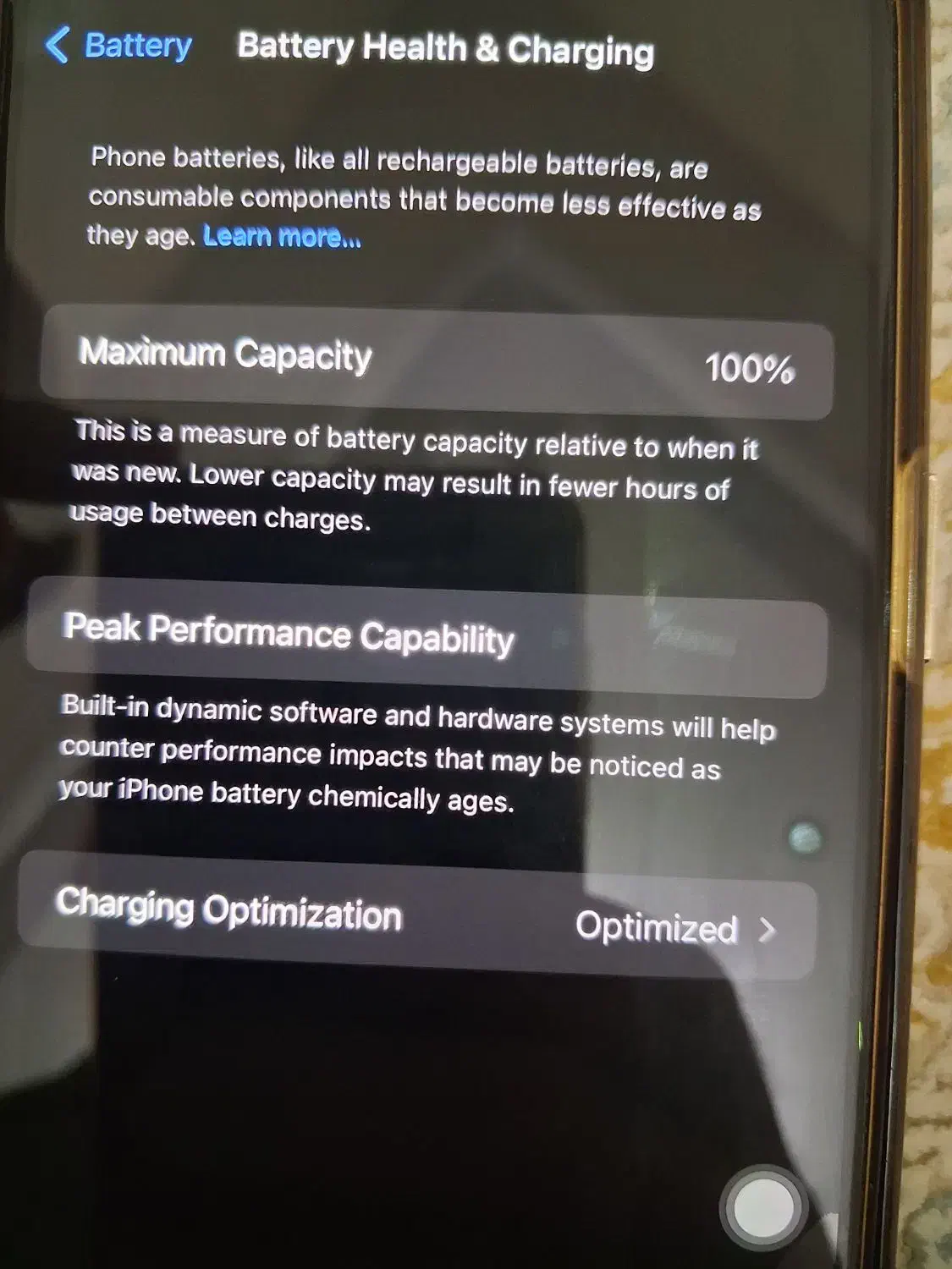 اپل iphone 15 pro max 256 باتری ۱۰۰|موبایل|تهران, نارمک|دیوار