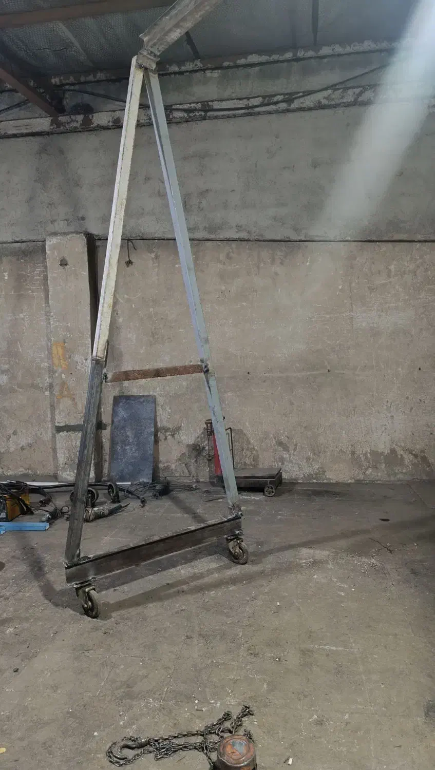 جرثقیل دستی یک تن کامل و شاسی|ابزارآلات|آفتاب, |دیوار