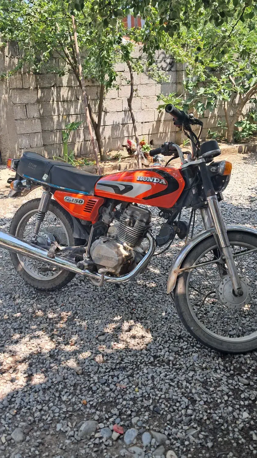 موتور هوندا ۱۵۰|موتورسیکلت|رضوانشهر, |دیوار