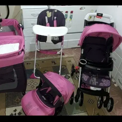 ست کامل کالسکه و کریر گود بیبی در حد نو|کالسکه و لوازم جانبی|شیراز, وصال|دیوار