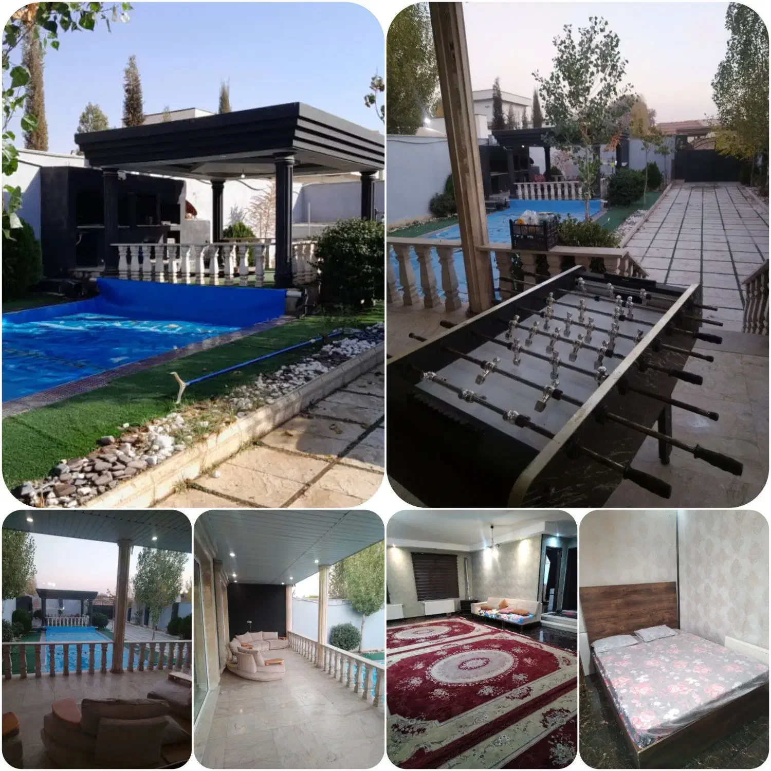 اجاره ویلا روزانه تجهیزات تکمیل|اجارهٔ کوتاه‌مدت ویلا و باغ|هشتگرد, تهران دشت|دیوار