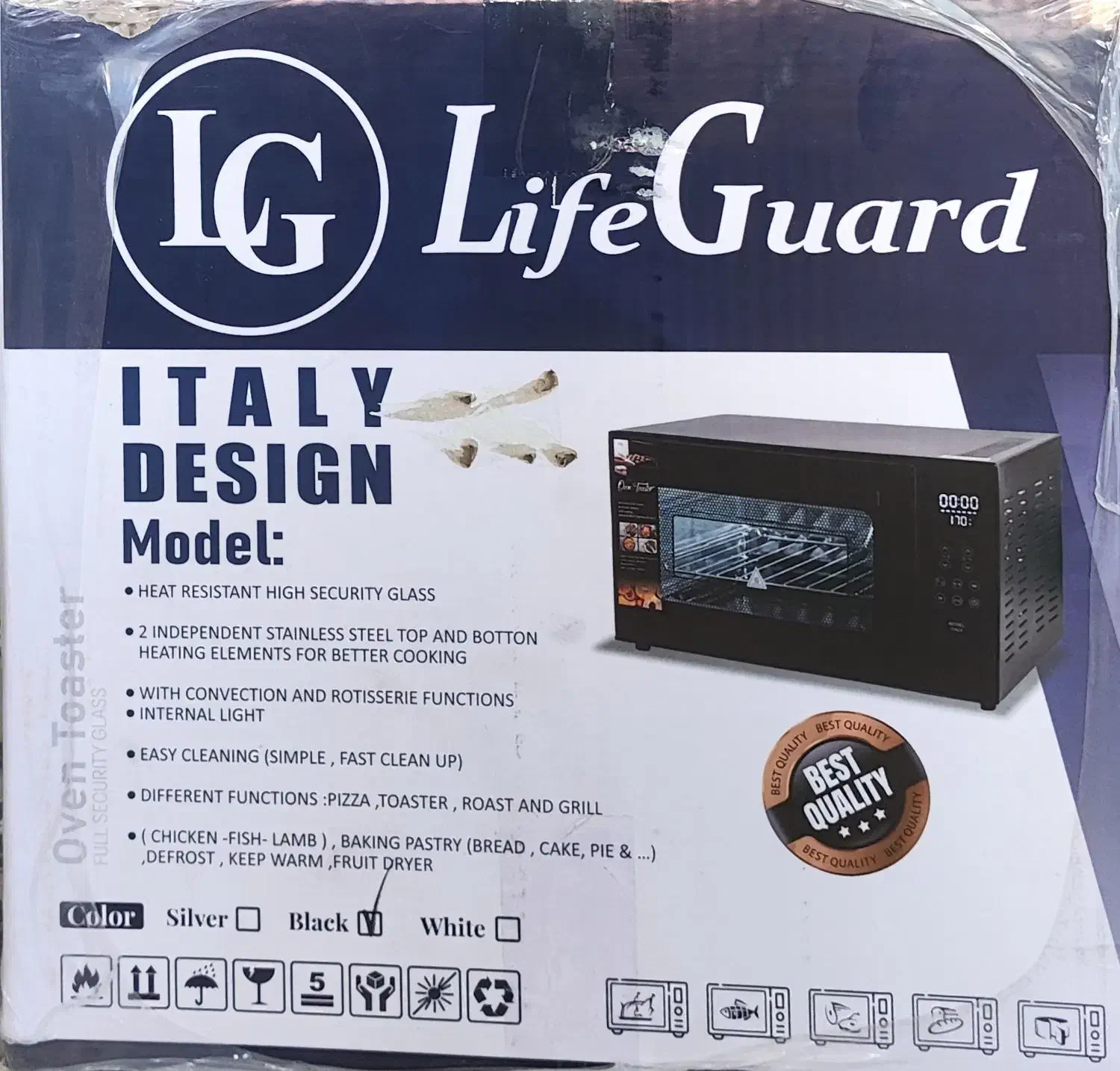 توستر حرفه ای LIFE GUARD|اجاق گاز و لوازم برقی پختوپز|یاسوج, |دیوار