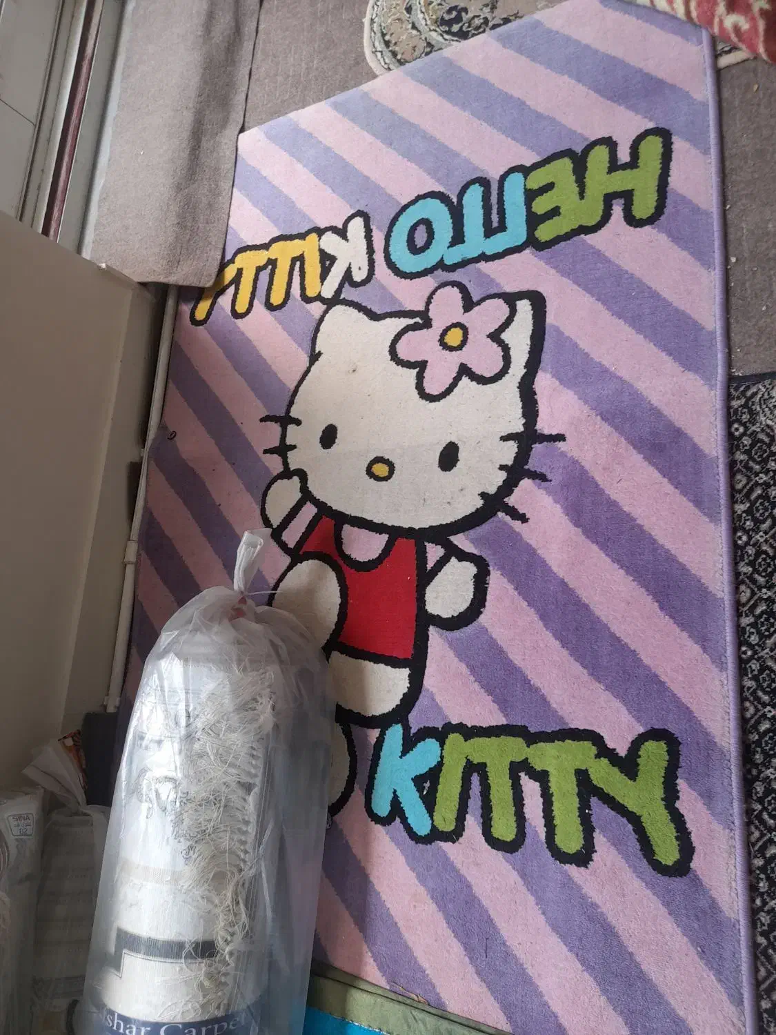 فرش کودک کیتی|فرش|خسروشاه, |دیوار