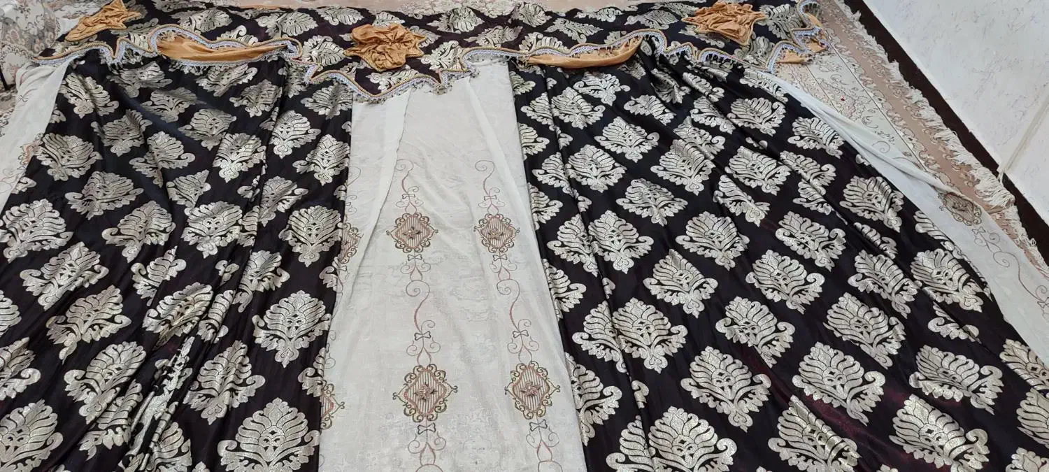 پرده پذیرایی|پرده، رانر، رومیزی|باوی, |دیوار