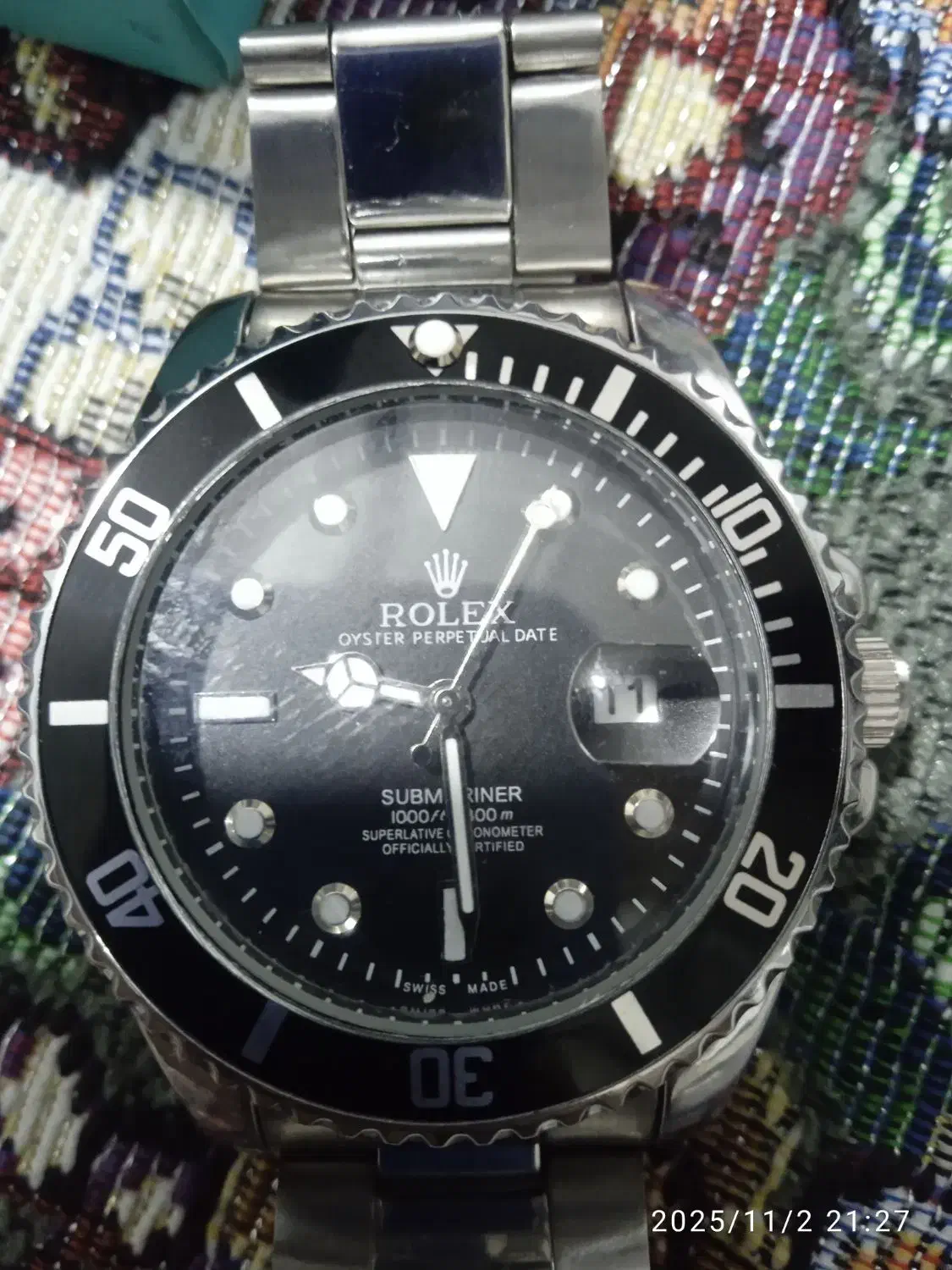 ساعت رولکس|ساعت|الشتر, |دیوار