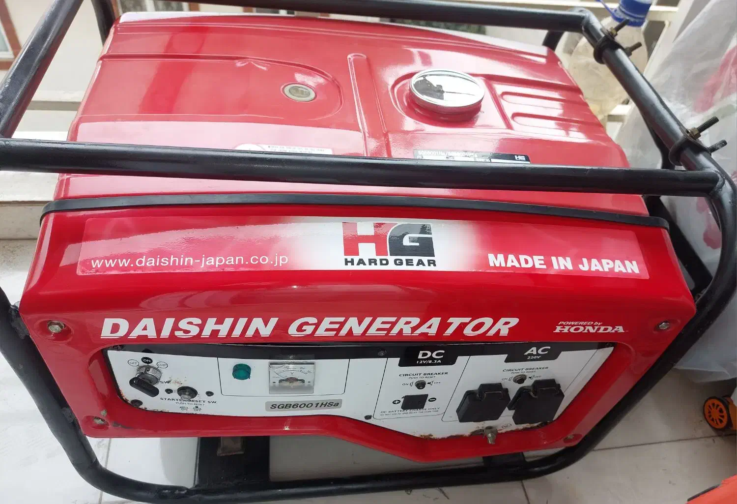 موتور برق هوندا اصل ژاپن 6500 کیلووات در حد نو|ماشینآلات صنعتی|لاهیجان, قیام|دیوار