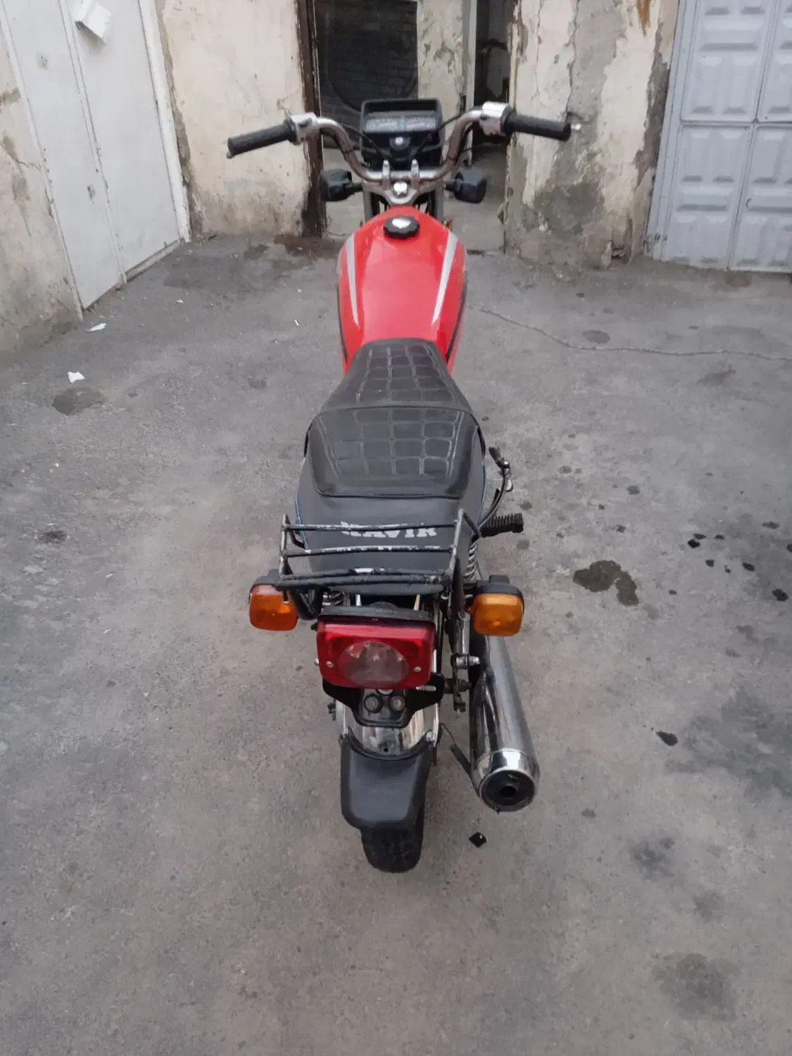 هندا۱۲۵موتور سیکلت مزایده مدل ۸۷|موتورسیکلت|تبریز, |دیوار