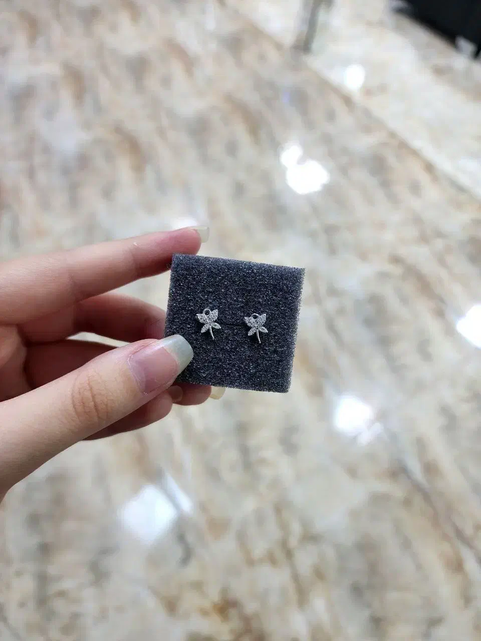 پیرسینگ قاصدک نقره اصل|بدلیجات|کرمانشاه, |دیوار