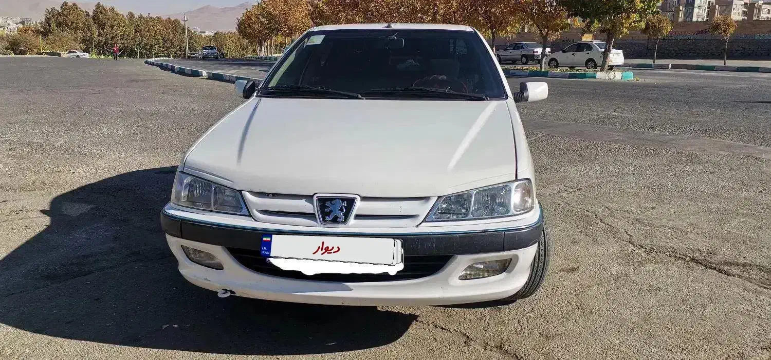 فروش ماشین پژو پارس سفید مدل 89 دو گانه کارخانه|خودرو سواری و وانت|سقز, |دیوار