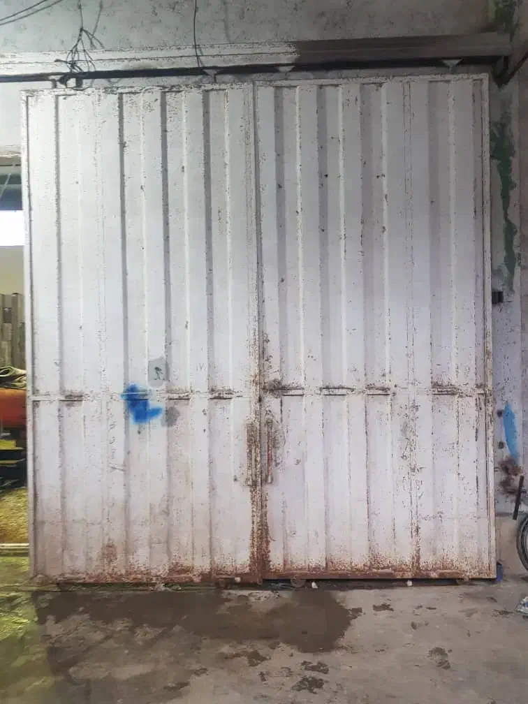 درب کارگاهی|مصالح و تجهیزات ساختمان|رشت, شهرک صنعتی|دیوار