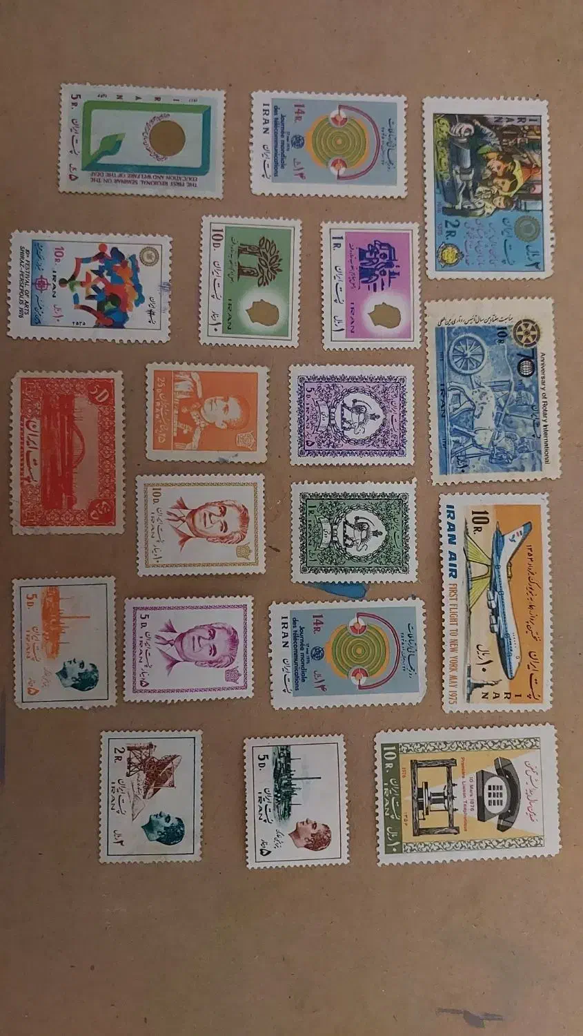 تمبر(قدیمی محمدرضاه شاه)|کلکسیون سکه، تمبر، اسکناس|سنندج, |دیوار