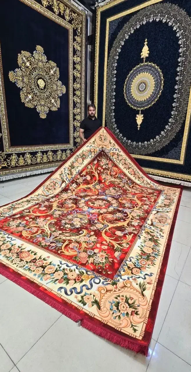 فرش پر نقش +و نگار مهتــاب/مدل متنوع+|فرش|اهواز, پادادشهر|دیوار