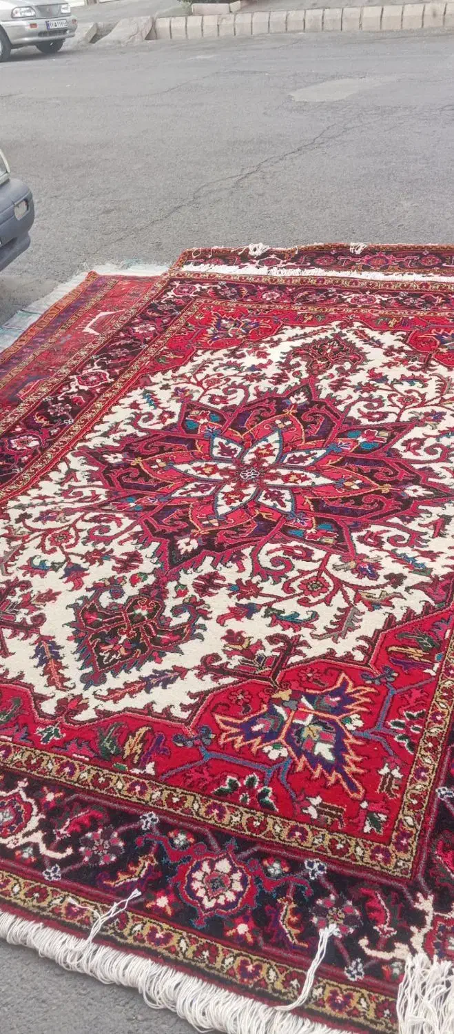 فرش هریس نقشه صمدخان|فرش|تبریز, |دیوار