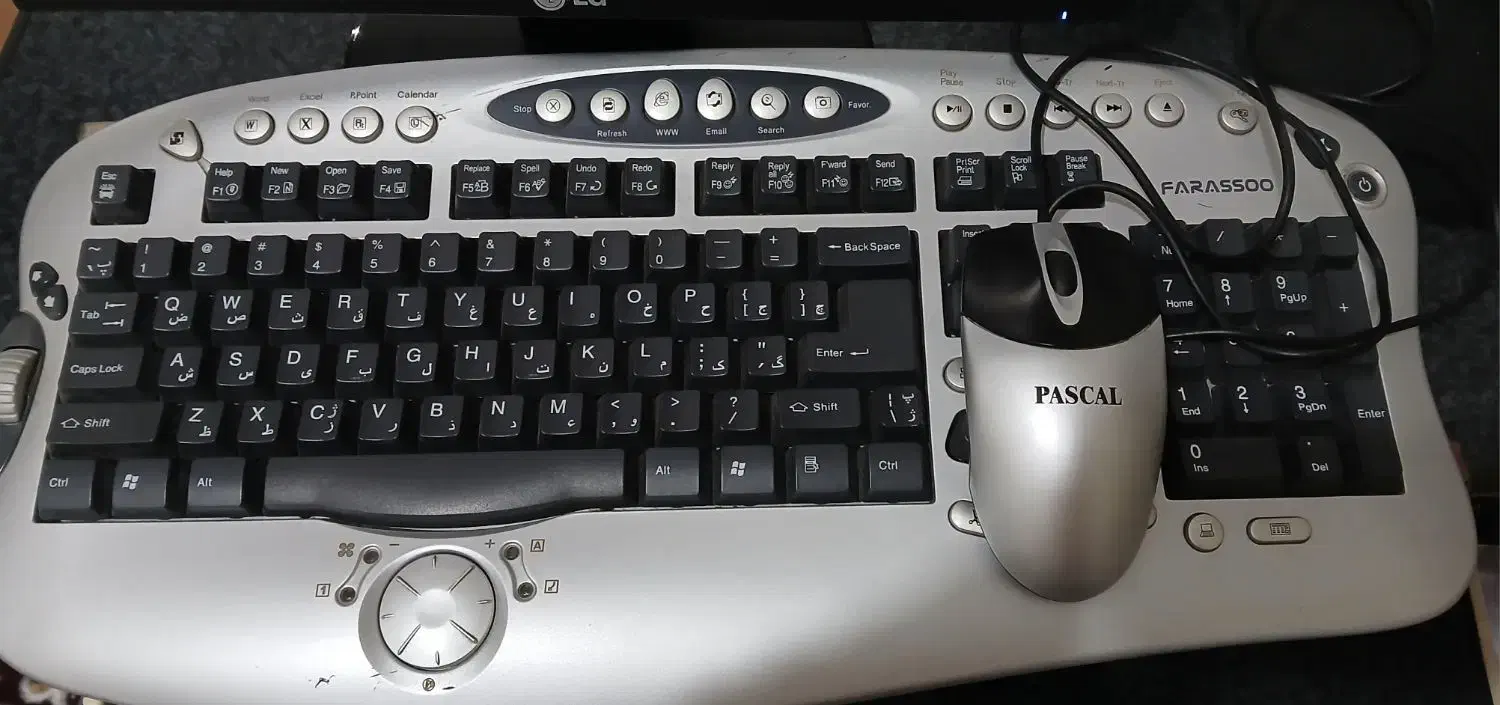 فروش مانیتور ال جی،کیبورد موس و اسپیکر|قطعات و لوازم جانبی رایانه|رشت, دیانتی|دیوار