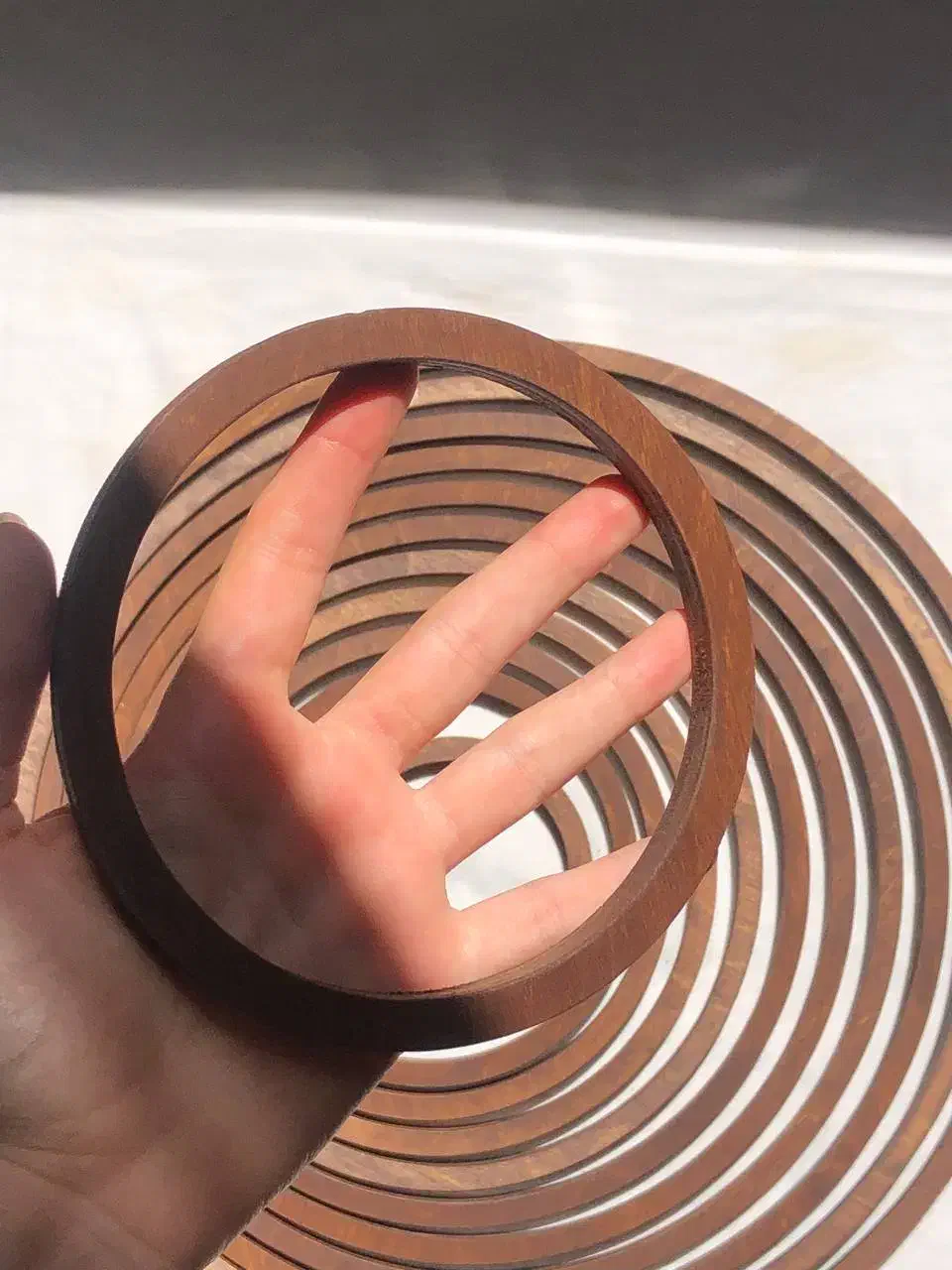 حلقه چوبی|صنایع دستی و سایر لوازم تزئینی|مشهد, حجت|دیوار