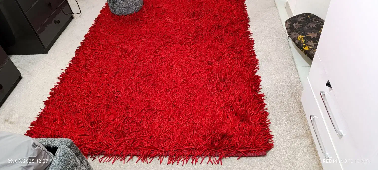 فرش طرح ماکارانی ۴ متری|فرش|ایلام, |دیوار