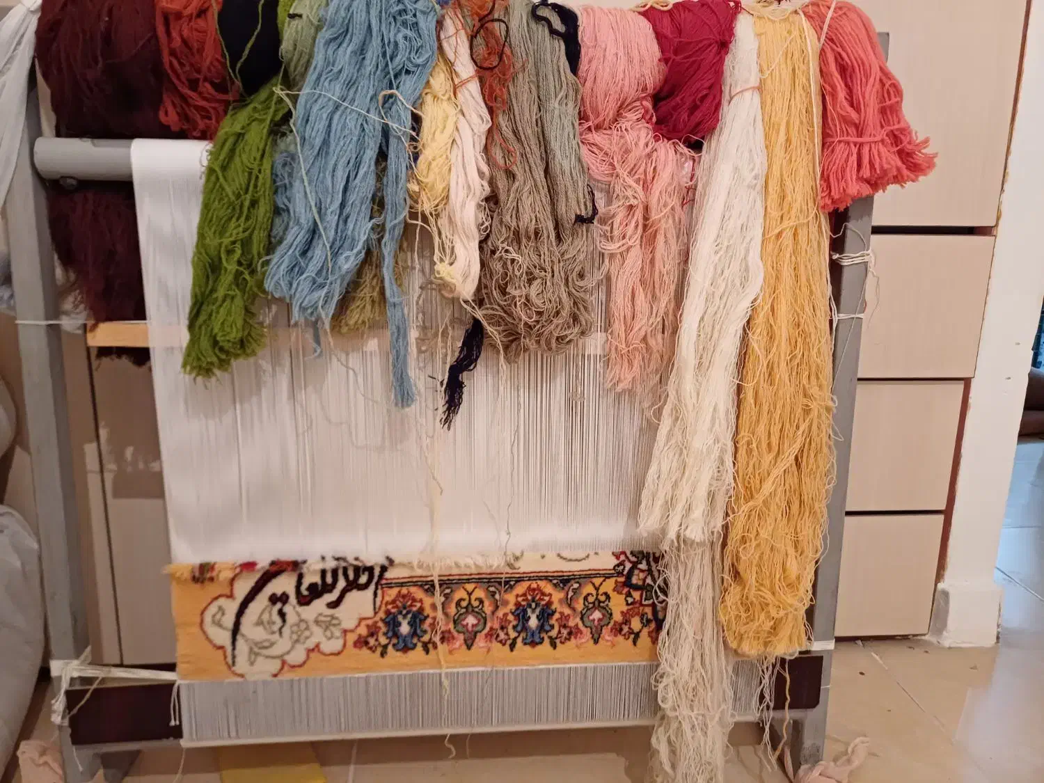 دار وان یکاد|تابلو فرش|فیروزکوه, |دیوار