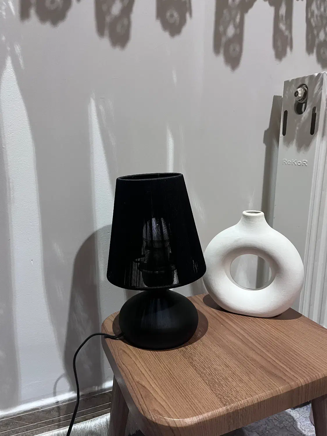 آباژور نقلی به انضمام گلدان دونات|چراغ خواب و آباژور|اصفهان, وحید|دیوار