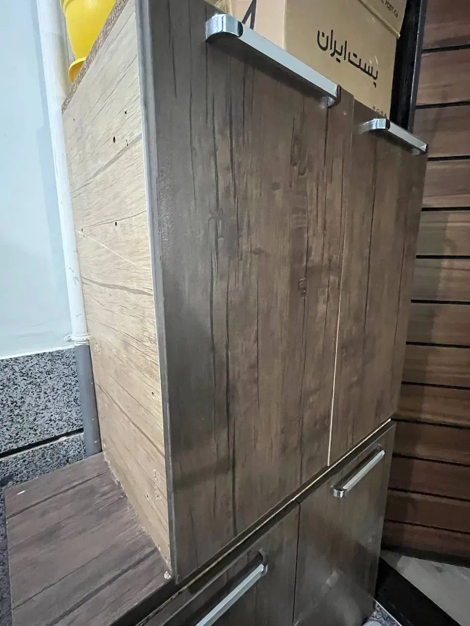 دو طبقه جاکفشی و کابینت چوبی ۱،۸۰۰|جاکفشی، کمد، دراور|سنندج, |دیوار