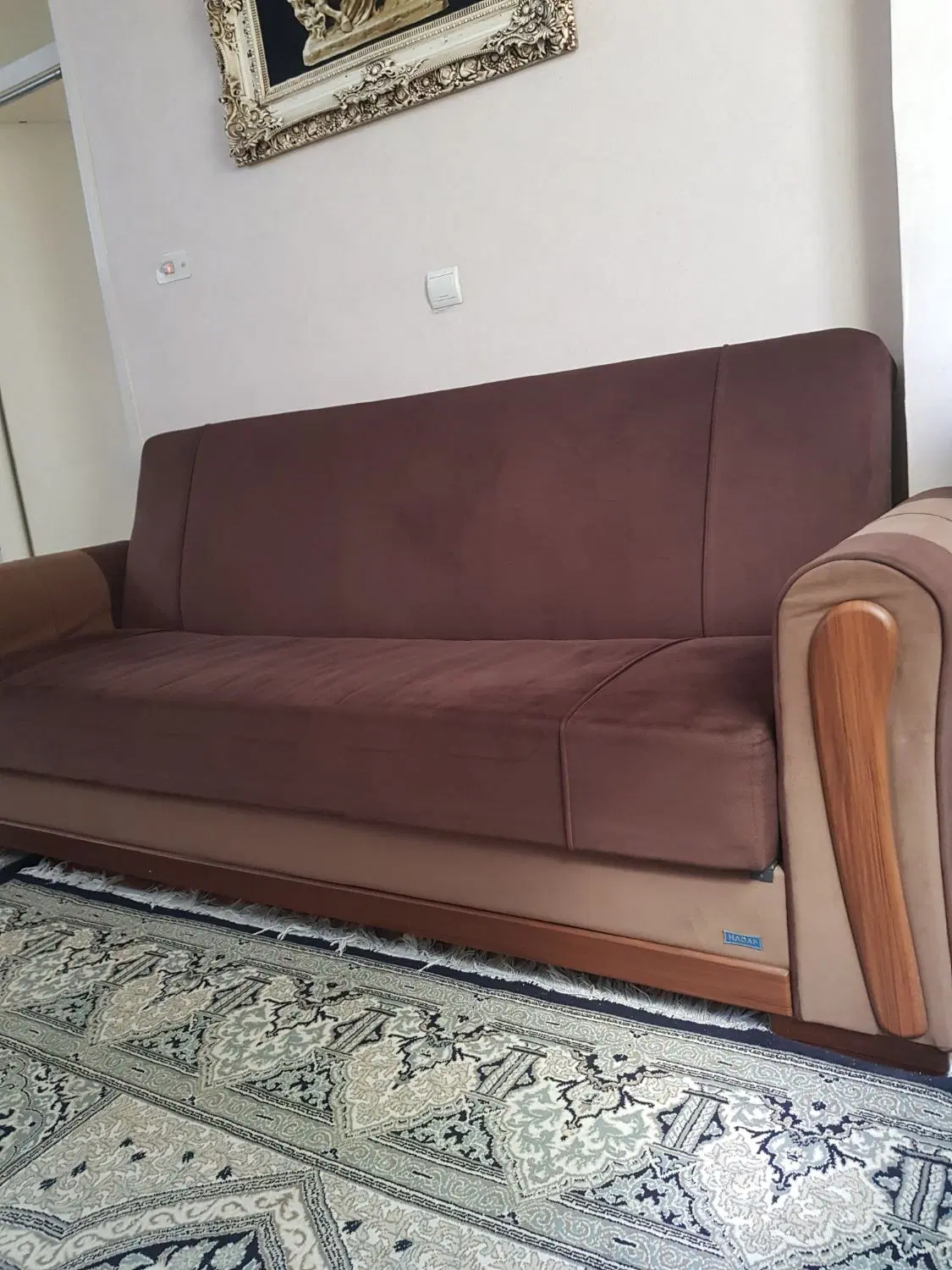 مبل۴ نفره تخت خواب شو شرکتی|مبلمان خانگی و میز عسلی|تهران, زاهد گیلانی|دیوار