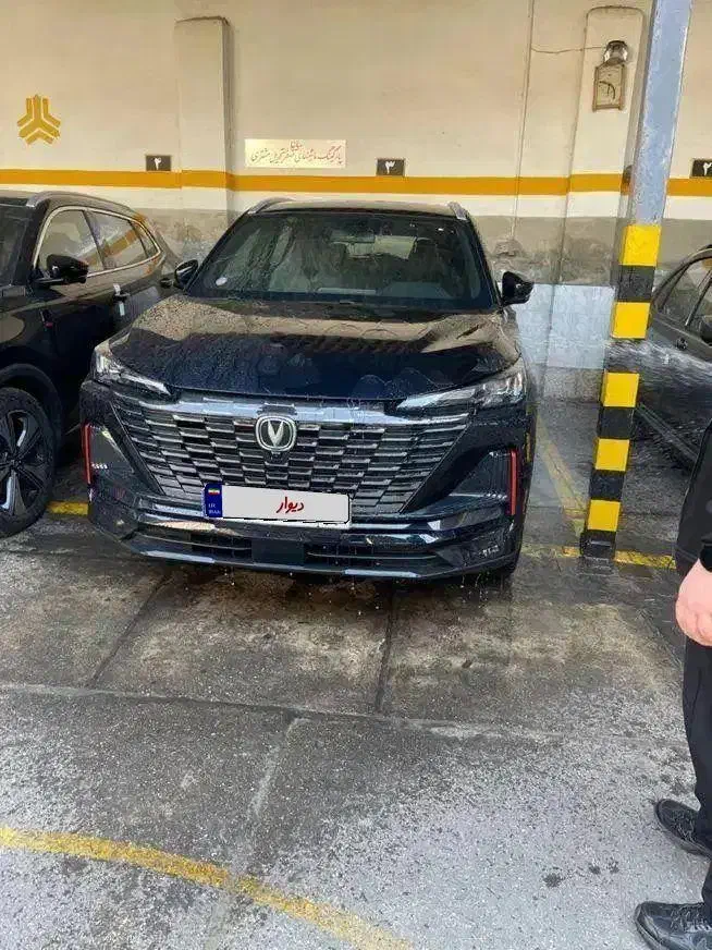 چانگان cs55مشکی وارادتی تحویل ابان|خودرو سواری و وانت|لنگرود, |دیوار