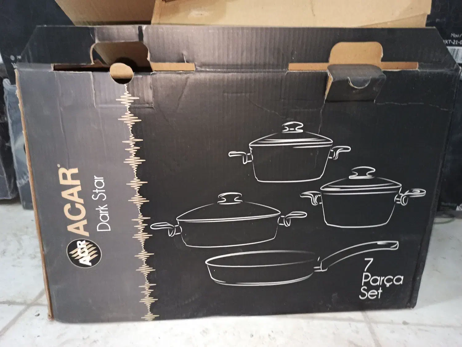 سرویس قابلمه ۷ پارچه آجار|ظروف پختوپز|جلفا, |دیوار