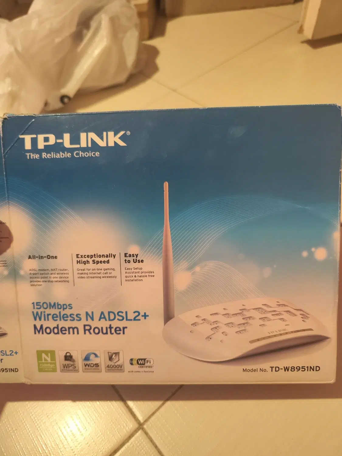 مودم Adsl Tp link|مودم و تجهیزات شبکه|تهران, گلستان (شهرک راه آهن)|دیوار