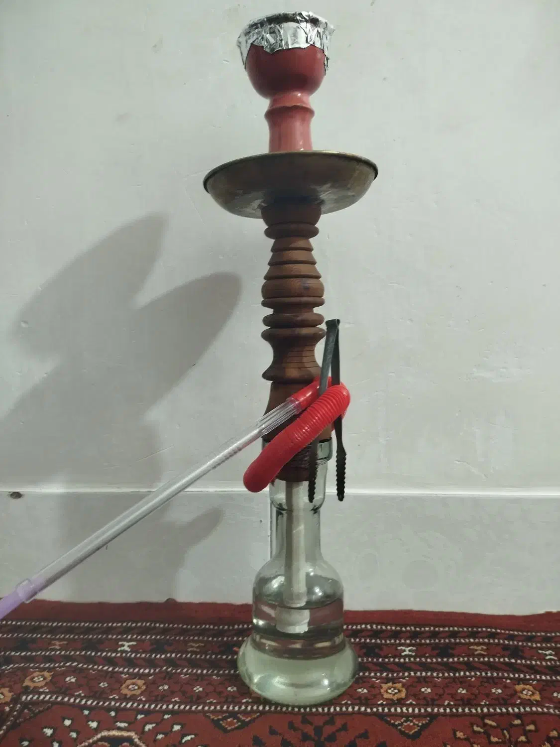 قلیان تنه سرخ|زیورآلات و اکسسوری|گنبد کاووس, |دیوار