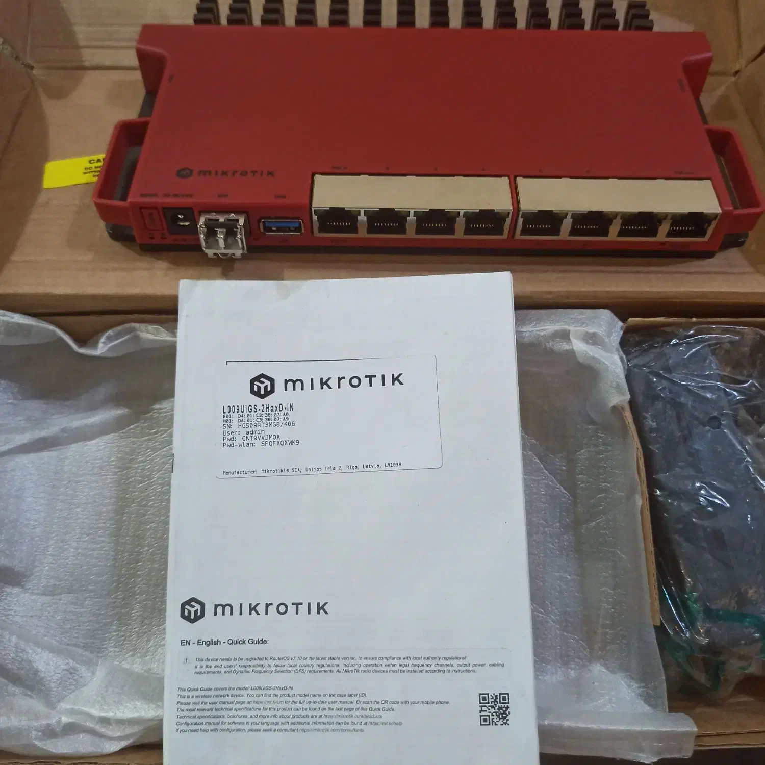 روتر میکروتیک - l009|مودم و تجهیزات شبکه|تهران, شکوفه|دیوار